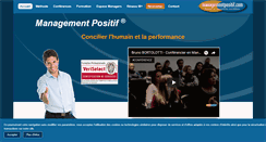 Desktop Screenshot of managementpositif.com